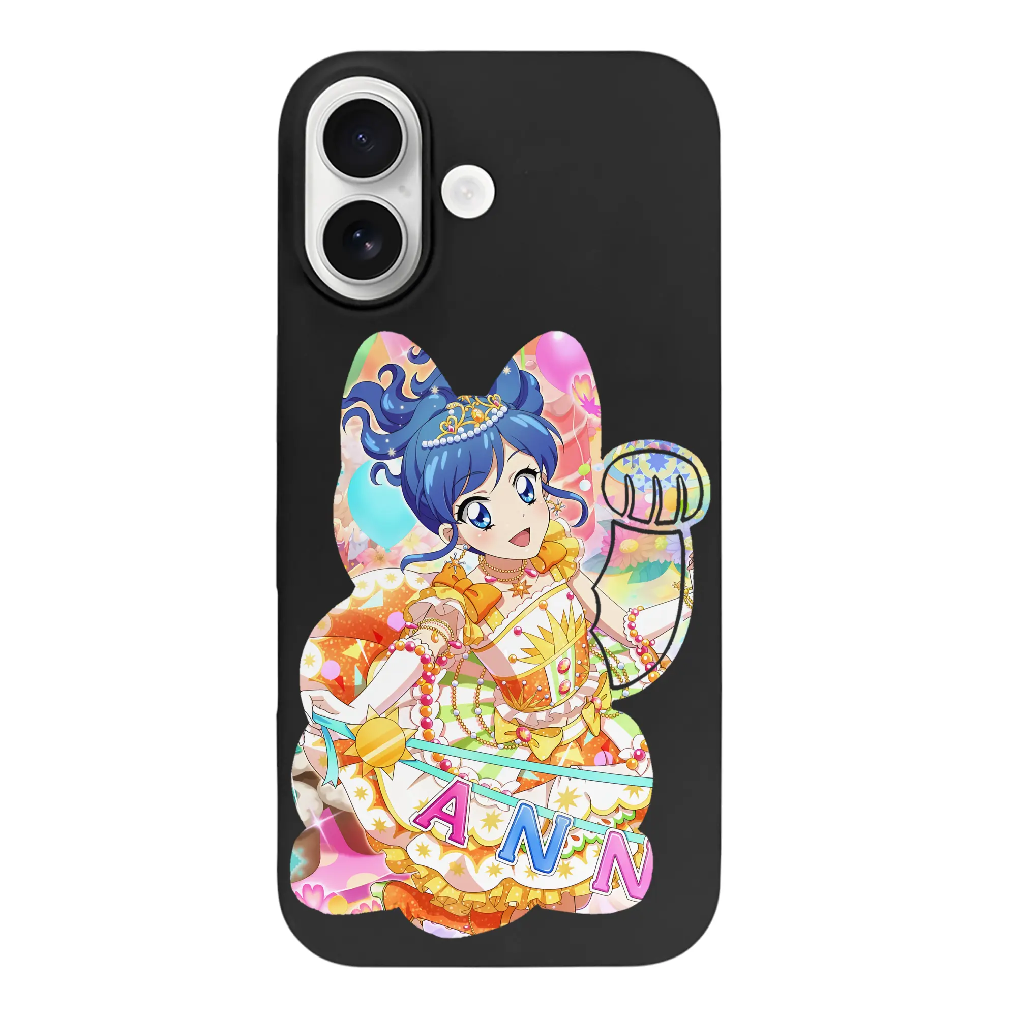 アイカツ グッズ 霧矢 あおい - iPhone 17 シリーズ シリコンケース 薄型 耐衝撃 指紋防止 ソフトタッチカバー 精密フィット 傷防止 保護ケース iPhone 17/17 Air/17 Pro/17 Pro Max 対応